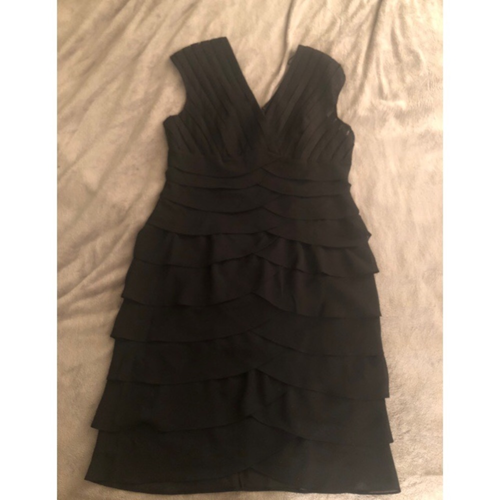 Black cocktail dress